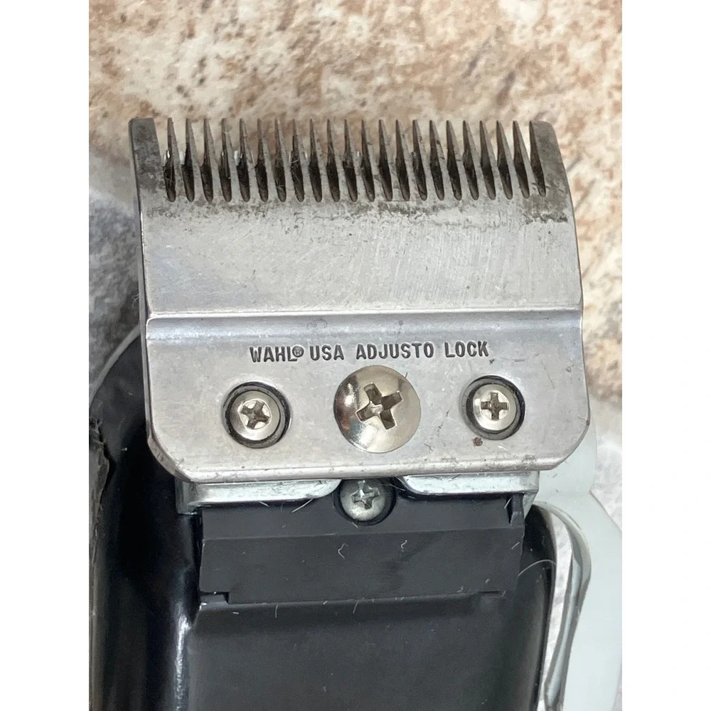 Wahl Designer Professional Corded Hair Clipper Gray with 6 Guards Model 8685